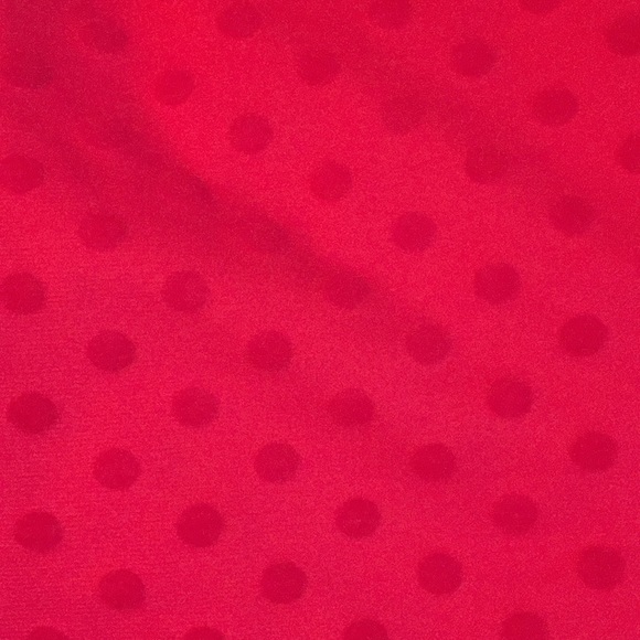 NWOT LC Lauren Conrad Red Polka Dot Dress Size 8 - Picture 3 of 8